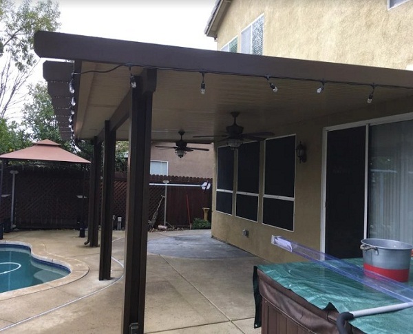 After flatwood Patio Cover Rocklin ca