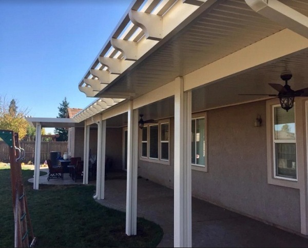 Diamond Endcap Patio Cover, CA