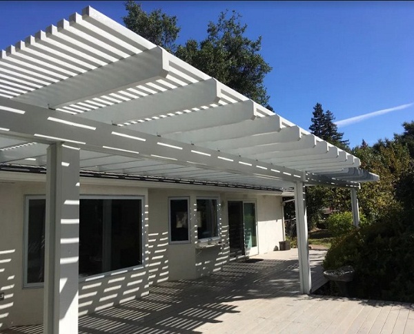 Diamond Endcap Patio Cover