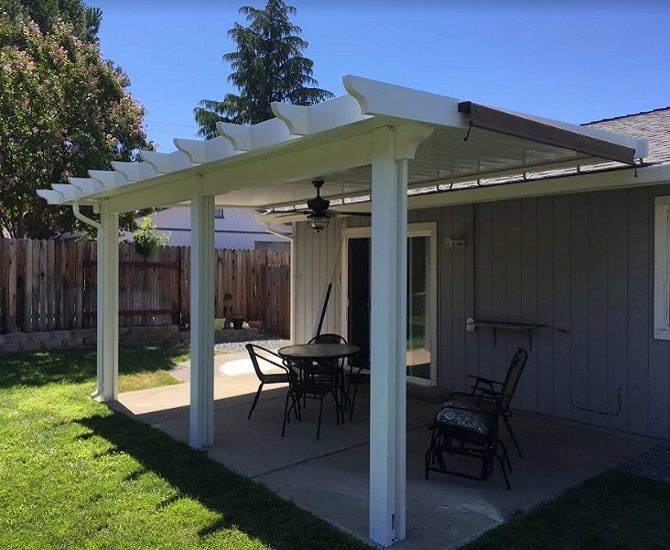 Flatwood non insulated Patio Cover Installation Service Citrus Heights, CA
