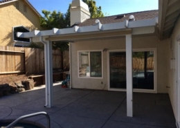 Durawood solid Patio cover Folsom, CA