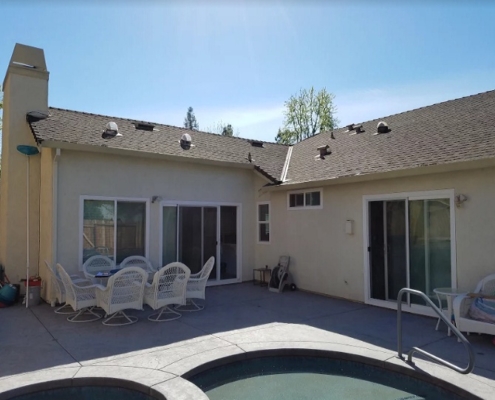 Durawood Attached patio cover Folsom, CA