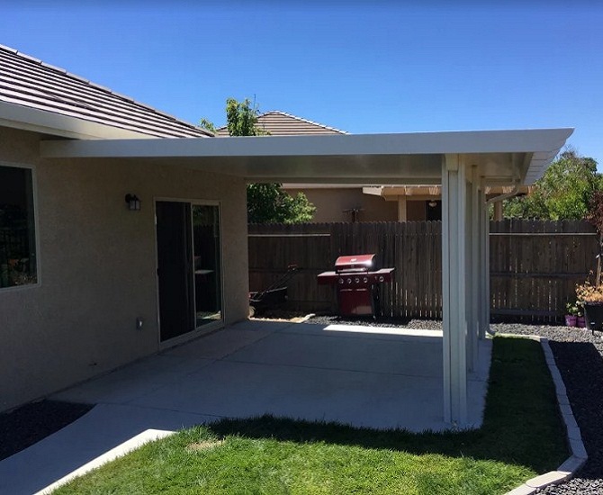 Flatwood Attached Patio Cover Valley Springs, CA