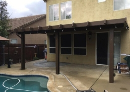 Front view of Patio Cover