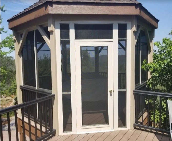 Gazebo Glass Wall Installation Service Grass Valley, CA