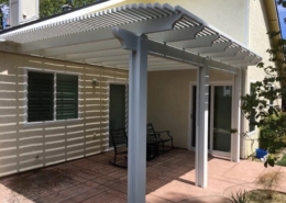 Cornered lattice Patio Cover Antelope, CA