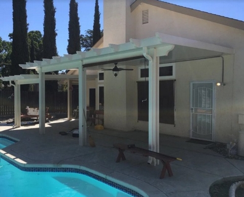 Tall Durawood Patio Cover Vacaville, CA