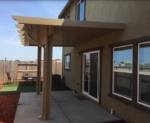 Wall Attached Southwood Color Patio Cover Sacramento, CA