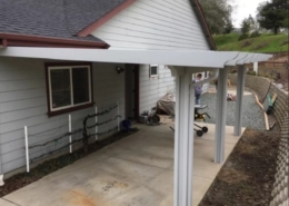 Flatwood wall attached Patio Cover Sutter Creek, CA
