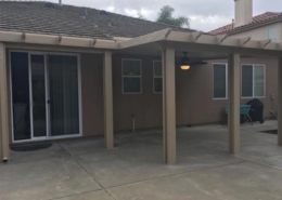 Flatwood Wall Attached Patio Cover West Sacramento, CA
