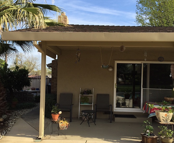 Durawood attached roof mount Patio Cover Carmichael, CA