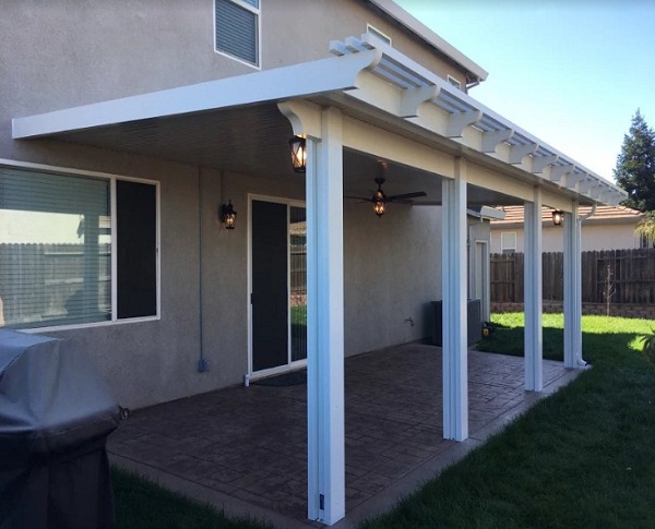 Scallop End Cap Patio Cover