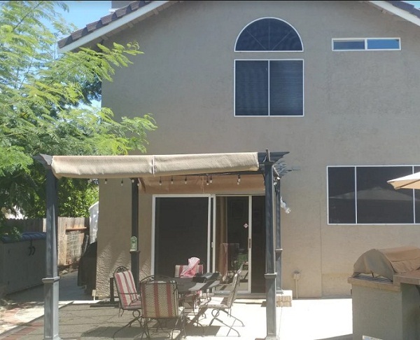 Sqaure Column Patio Cover Vacaville, CA