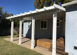 Wall attached Patio Cover Roseville, CA