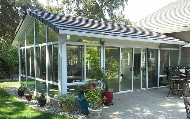 Cathedral roof sunrooms in Orangevale, CA