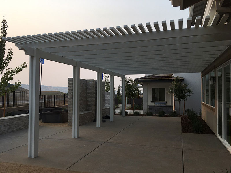 Durawood attached patio cover - Folsom, CA