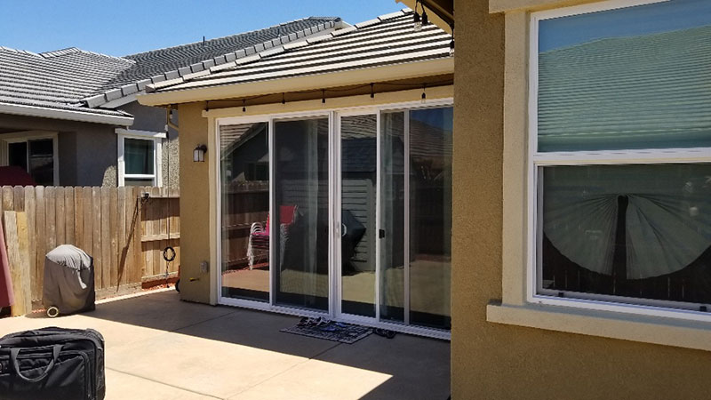 Durawood under eave wall attached solid flat pan cover Roseville, CA