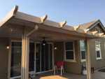 Durawood under eave wall attached solid flat pan cover Roseville, CA