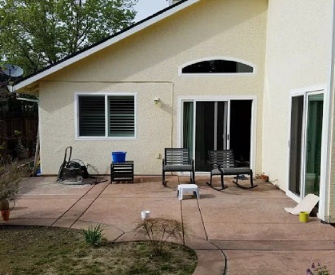 Cornered lattice Patio Cover Antelope, CA