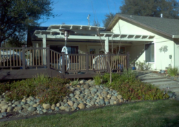 Multi Level Patio Cover & Trex Decking
