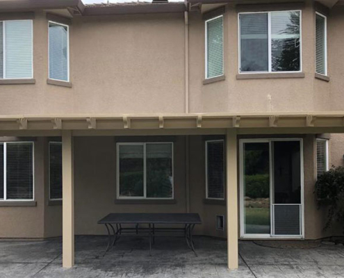 Durawood Solid Patio Cover - Rocklin, CA