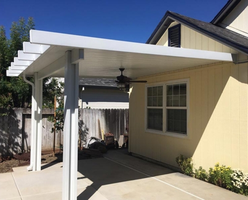 Durawood attached wall patio cover - Sacramento, CA