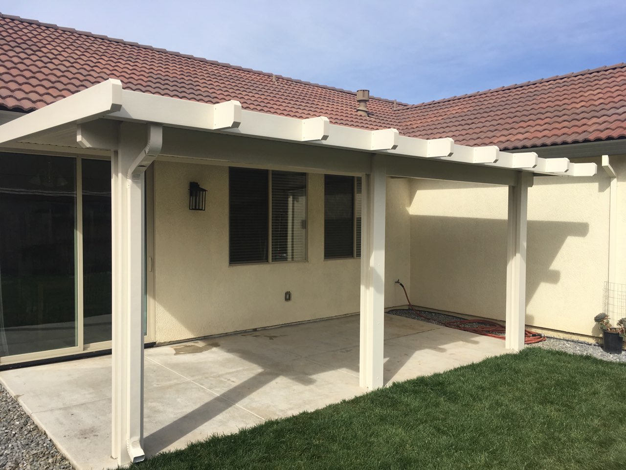 Patio Cover Install - Plumas Lake, CA