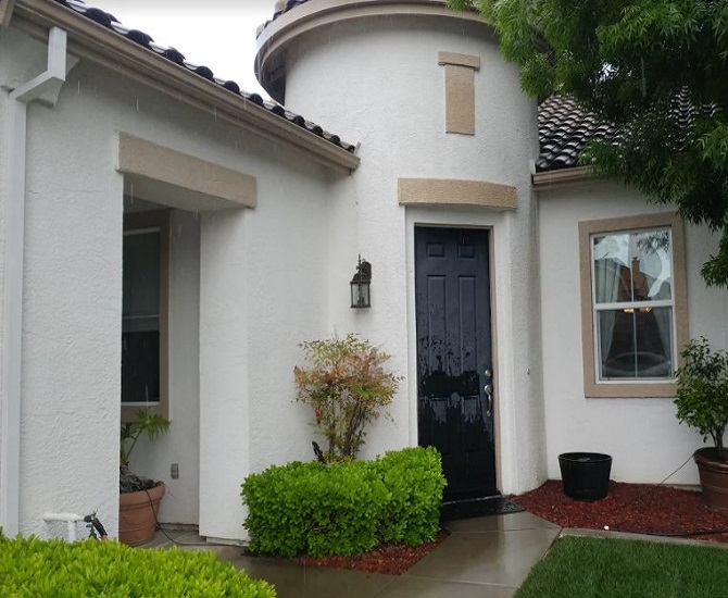 Turret Shaped wall attached Patio Cover Woodland, CA